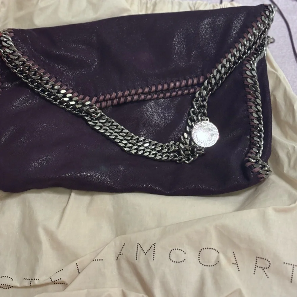 Stella McCartney Purple Shoulder Bag
